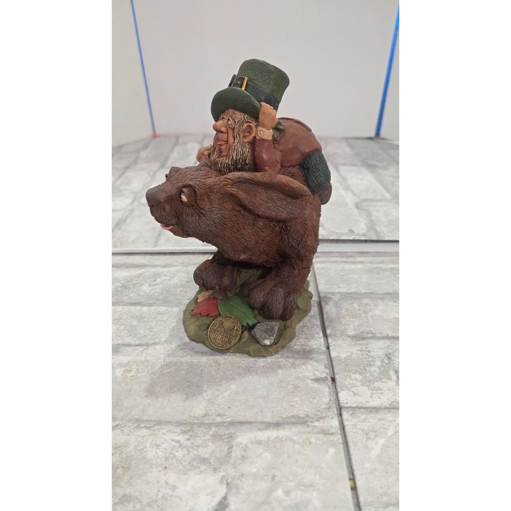 uthentic Blarney Stone Leprechaun Figure Declan's Finnian's Guardians 1491/2000